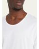 Zimmerli Men's Sea Island Scoop Neck T-Shirt - 6