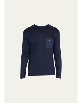 Zimmerli Men's T-Shirt with Chest Pocket