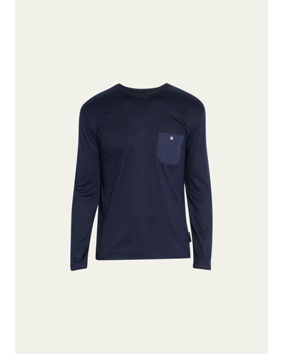 Zimmerli Men's T-Shirt with Chest Pocket
