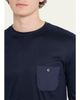Zimmerli Men's T-Shirt with Chest Pocket - 5