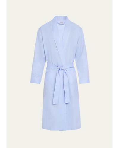 Zimmerli Men's Woven Sea Island Cotton Robe