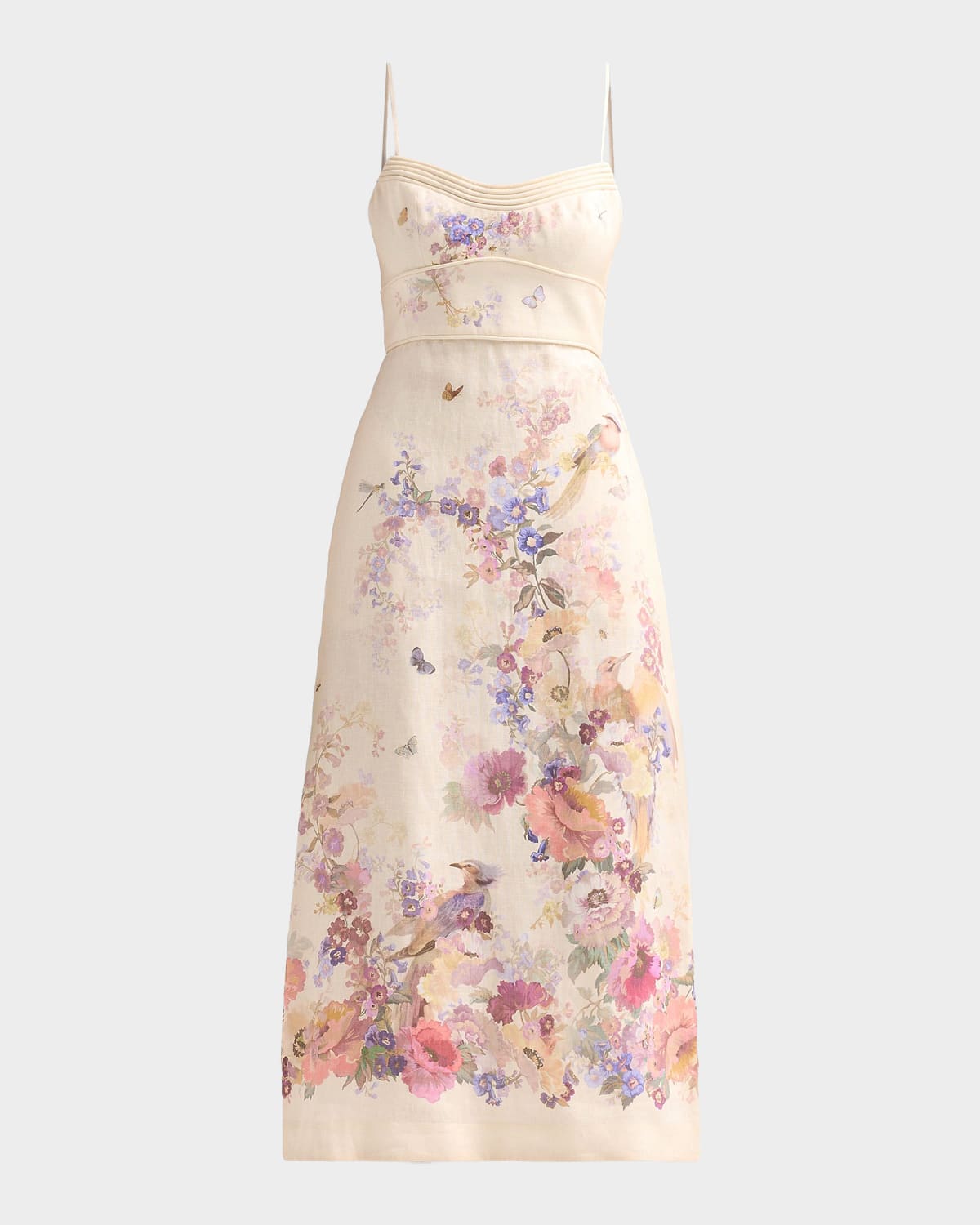 Zimmermann Alchemy Linen Midi Dress