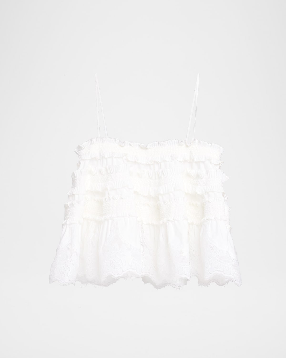 Zimmermann Alchemy Shirred Bandeau Top