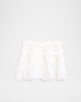 Zimmermann Alchemy Shirred Bandeau Top