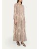 Zimmermann Ascent Medallion Stripe Silk Gown - 4