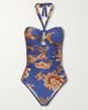 ZIMMERMANN Aster floral-print swimsuit - 1