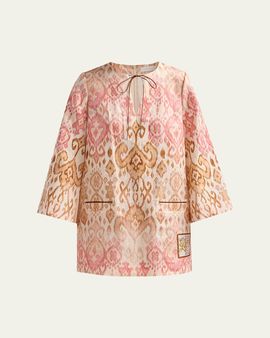 Zimmermann Aster Shift Mini Dress