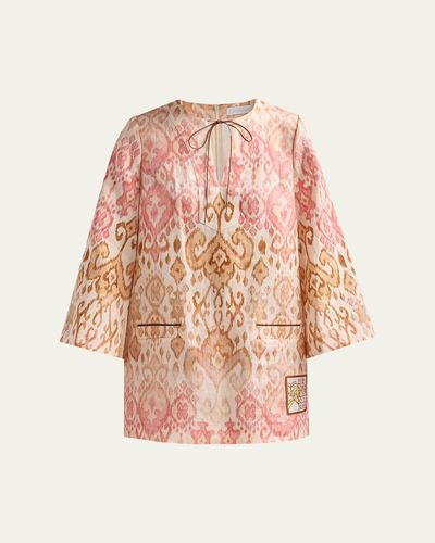 Zimmermann Aster Shift Mini Dress