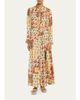 Zimmermann Fairlight Patchwork Silk A-Line Maxi Dress - 2