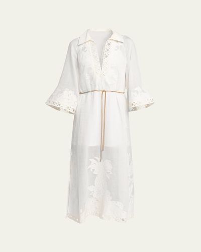 Zimmermann Indra Embroidered Maxi Dress