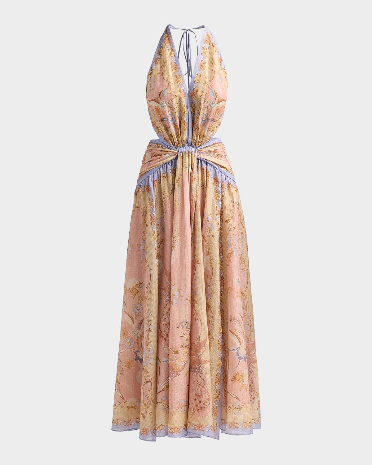 Zimmermann Indra Floral A-Line Maxi Dress
