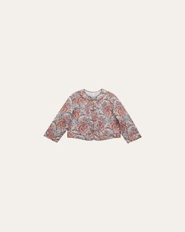 Zimmermann Kid's Aster Quilted Cotton Paisley Jacket