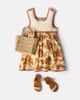 Zimmermann Kids Zimmermann Kids Aster crochet paisley cotton-blend dress - 2