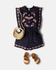 Zimmermann Kids Zimmermann Kids Aster embroidered cotton romper - 2