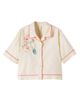 Zimmermann Kids Zimmermann Kids Aster embroidered cotton shirt - 1