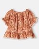 Zimmermann Kids Zimmermann Kids Aster floral lace-trimmed cotton top - 3