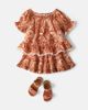 Zimmermann Kids Zimmermann Kids Aster floral shirred cotton skirt - 2