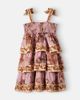 Zimmermann Kids Zimmermann Kids Aster floral tiered cotton dress - 3