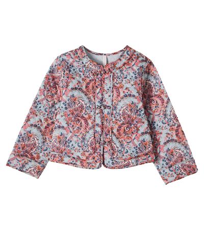 Zimmermann Kids Zimmermann Kids Aster paisley quilted cotton jacket