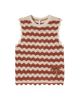 Zimmermann Kids Zimmermann Kids Aster pointelle cotton and linen-blend top - 1