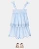 Zimmermann Kids Zimmermann Kids Cascadian shirred cotton top - 2