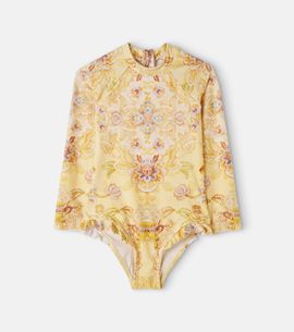 Zimmermann Kids Zimmermann Kids Echo printed swimsuit