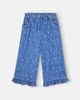 Zimmermann Kids Zimmermann Kids Embroidered polka-dot denim pants - 1