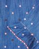 Zimmermann Kids Zimmermann Kids Embroidered polka-dot denim pants - 3