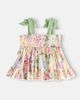 Zimmermann Kids Zimmermann Kids Halliday shirred floral cotton top - 4