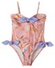 Zimmermann Kids Zimmermann Kids Indra bow-detail floral swimsuit - 1
