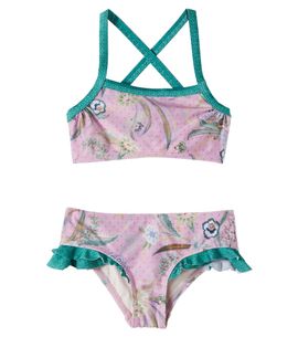 Zimmermann Kids Zimmermann Kids Indra floral ruffled bikini