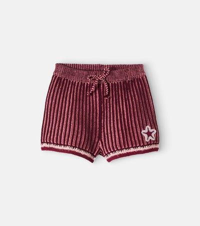 Zimmermann Kids Zimmermann Kids Knitted cotton shorts