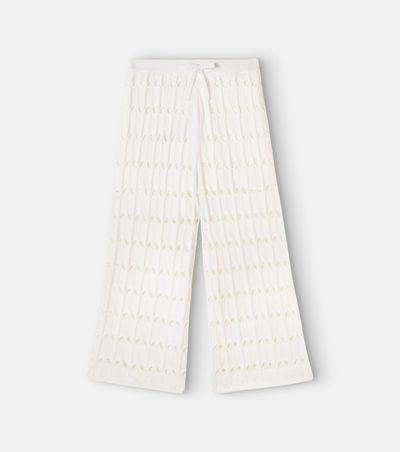 Zimmermann Kids Zimmermann Kids Knitted wool and cotton pants