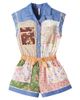 Zimmermann Kids Zimmermann Kids Lucky floral cotton playsuit - 1