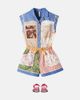 Zimmermann Kids Zimmermann Kids Lucky floral cotton playsuit - 2