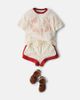 Zimmermann Kids Zimmermann Kids Mahon embroidered linen and cotton T-shirt - 2