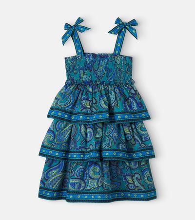 Zimmermann Kids Zimmermann Kids Paisley shirred cotton dress