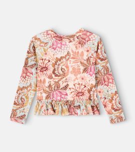 Zimmermann Kids Zimmermann Kids Printed rashguard top