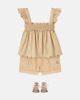 Zimmermann Kids Zimmermann Kids Ruffled scalloped cotton top - 2