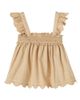 Zimmermann Kids Zimmermann Kids Ruffled scalloped cotton top - 4