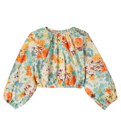 Zimmermann Kids Zimmermann Kids Solstice floral cotton top