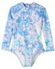 Zimmermann Kids Zimmermann Kids Solstice floral rashguard swimsuit - 1
