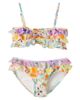 Zimmermann Kids Zimmermann Kids Solstice floral ruffled bikini - 1