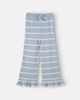 Zimmermann Kids Zimmermann Kids Striped knitted cotton-blend pants - 1