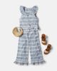 Zimmermann Kids Zimmermann Kids Striped knitted cotton-blend pants - 2