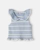 Zimmermann Kids Zimmermann Kids Striped knitted cotton-blend top - 1