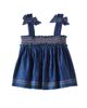 Zimmermann Kids Zimmermann Kids Tallow embroidered denim top - 1