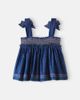 Zimmermann Kids Zimmermann Kids Tallow embroidered denim top - 4
