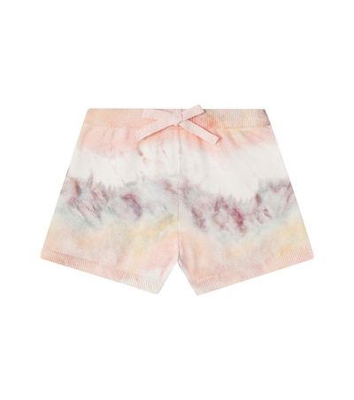 Zimmermann Kids Zimmermann Kids Tie-dye cotton shorts