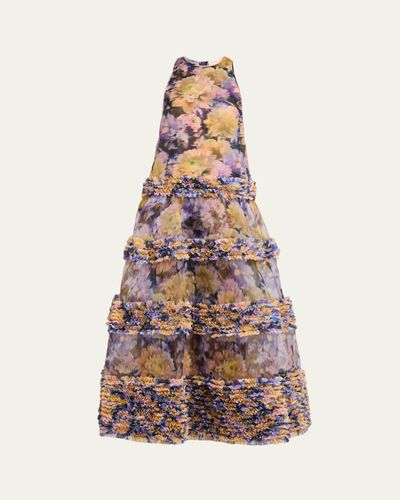Zimmermann Luna Ruffle Maxi Dress